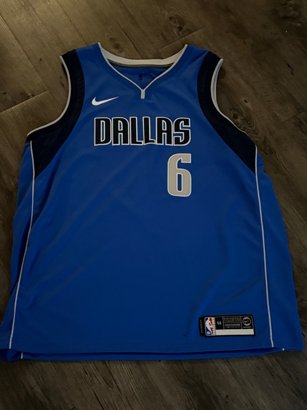Nike Dallas Mavericks Blue Basketball Jersey Kristaps Porziņģis